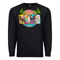 Black mama bear summer Premium Sweatshirt - Zillion Design Studio