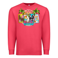 Cardinal mama bear summer Premium Sweatshirt - Zillion Design Studio