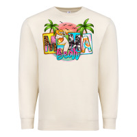 Sandshell mama bear summer Premium Sweatshirt - Zillion Design Studio