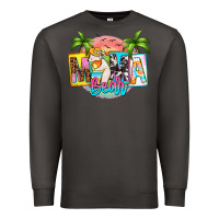 Smoke mama bear summer Premium Sweatshirt - Zillion Design Studio