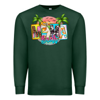 Sports Green mama bear summer Premium Sweatshirt - Zillion Design Studio