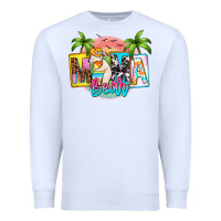 White mama bear summer Premium Sweatshirt - Zillion Design Studio