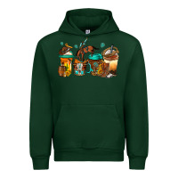 Forest Green rodeo coffee Urban Hoodie - Jasminsmagicworld