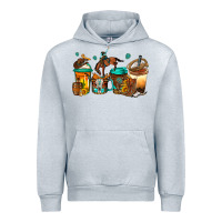 Heather Grey rodeo coffee Urban Hoodie - Jasminsmagicworld