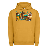 Pigment Peanut Butter rodeo coffee Urban Hoodie - Jasminsmagicworld
