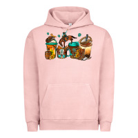 Pigment Salmon rodeo coffee Urban Hoodie - Jasminsmagicworld