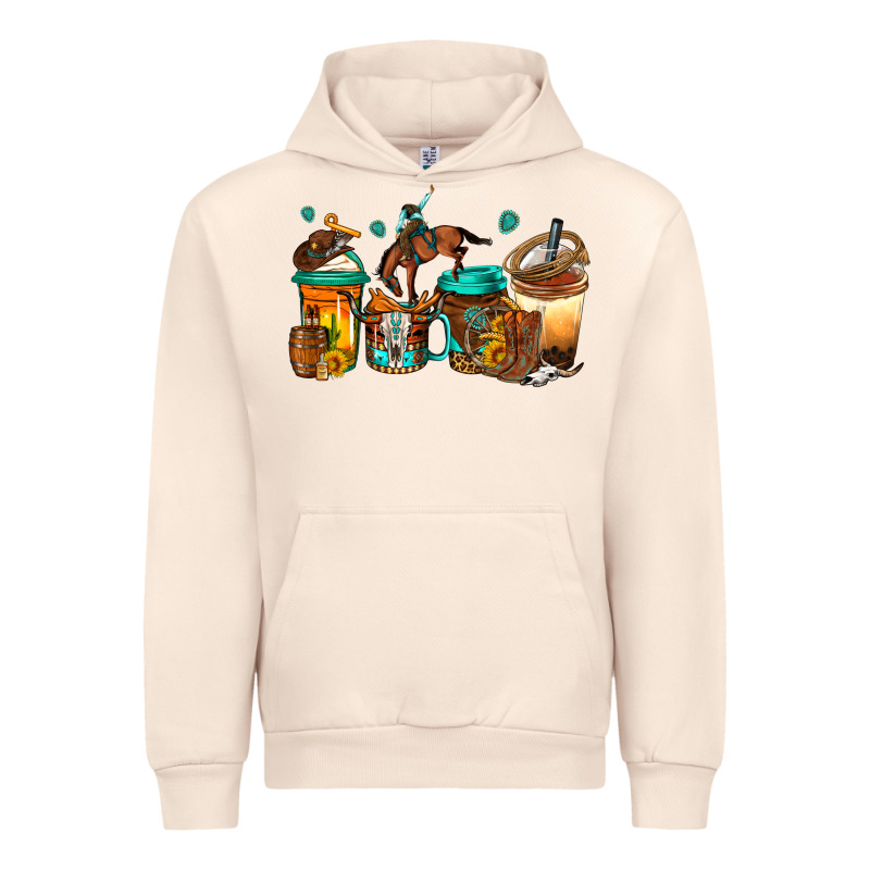 Rodeo Coffee Urban Hoodie by Jasminsmagicworld | Teevron