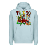 Blue Mist time to spruce things up Premium Hoodie - AdoDesignShop