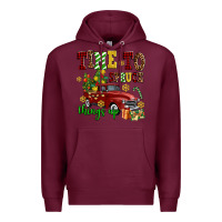 Burgundy time to spruce things up Premium Hoodie - AdoDesignShop