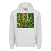 Dove Grey lucky Premium Hoodie - Artiststas