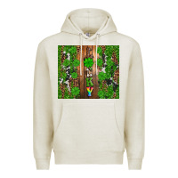 Oatmeal Heather lucky Premium Hoodie - Artiststas