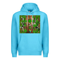 Ocean Blue lucky Premium Hoodie - Artiststas