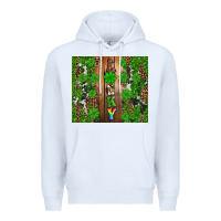 White lucky Premium Hoodie - Artiststas