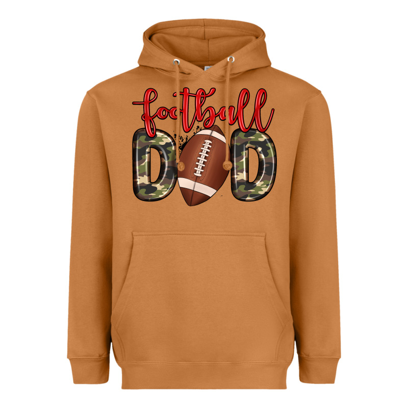 Football Dad Heavyweight Hoodie by Zillion Design Studio | Teevron