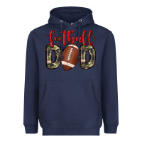 Navy football dad Heavyweight Hoodie - Zillion Design Studio