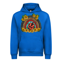 Cobalt ladybuy  rainbow Urban Hoodie - BarkalooDesign