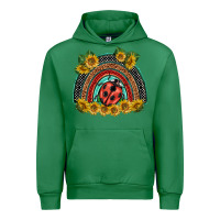 Emerald ladybuy  rainbow Urban Hoodie - BarkalooDesign