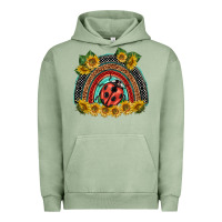 Pigment Oil Green ladybuy  rainbow Urban Hoodie - BarkalooDesign