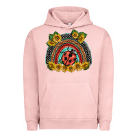 Pigment Salmon ladybuy  rainbow Urban Hoodie - BarkalooDesign