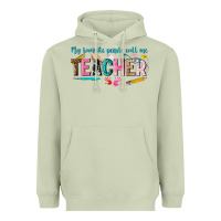 Matcha my favorite people call me teacher Heavyweight Hoodie - texasbilliewilder