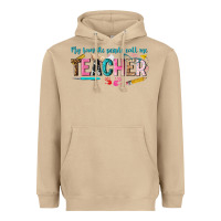 Mushroom my favorite people call me teacher Heavyweight Hoodie - texasbilliewilder