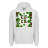 Dove Grey luck Premium Hoodie - Artiststas