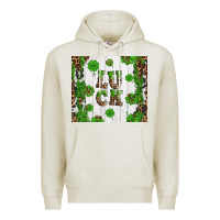 Oatmeal Heather luck Premium Hoodie - Artiststas