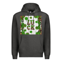 Charcoal Heather luck Premium Hoodie - Artiststas