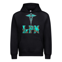 Black licensed practical nurse medical symbol Urban Hoodie - BarkalooDesign