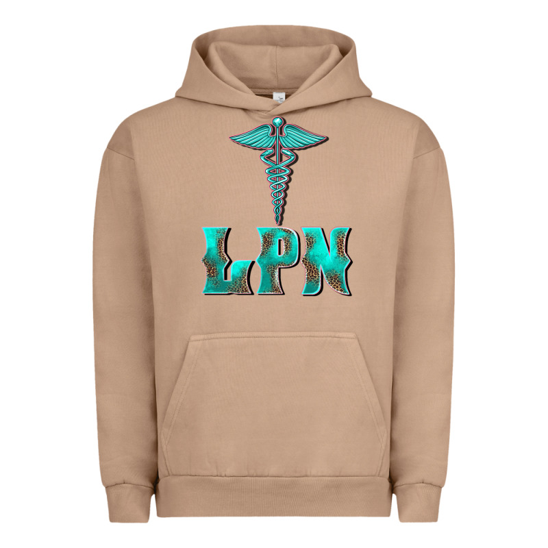 Licensed Practical Nurse Medical Symbol Urban Hoodie by BarkalooDesign | Teevron