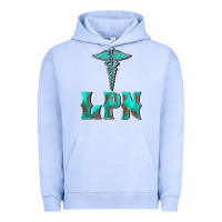Pigment Grape Ice licensed practical nurse medical symbol Urban Hoodie - BarkalooDesign