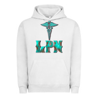 Pigment Lunar Rock licensed practical nurse medical symbol Urban Hoodie - BarkalooDesign