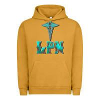 Pigment Peanut Butter licensed practical nurse medical symbol Urban Hoodie - BarkalooDesign