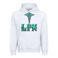 White licensed practical nurse medical symbol Urban Hoodie - BarkalooDesign