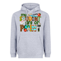 Heather Grey my student are on point Heavyweight Hoodie - texasbilliewilder