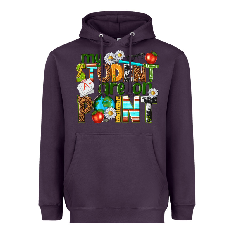 My Student Are On Point Heavyweight Hoodie by texasbilliewilder | Teevron
