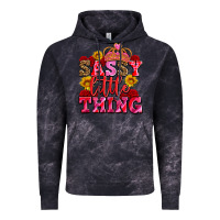 Cloud Black sassy little thing with crown Vintage Hoodie - AdoDesignShop