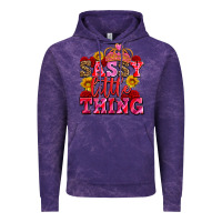 Cloud Purple sassy little thing with crown Vintage Hoodie - AdoDesignShop