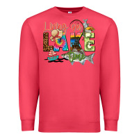 Cardinal living on lake time Premium Sweatshirt - Zillion Design Studio