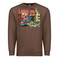 Chestnut living on lake time Premium Sweatshirt - Zillion Design Studio