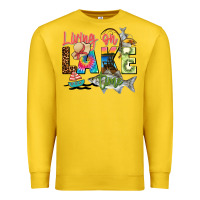 Lemon living on lake time Premium Sweatshirt - Zillion Design Studio
