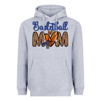 Heather Grey basketball mom Heavyweight Hoodie - Zillion Design Studio