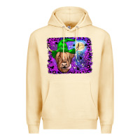 Pina Colada highland cow halloween Premium Hoodie - JahusDesignShop