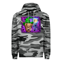 Slate Camo highland cow halloween Premium Hoodie - JahusDesignShop