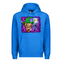 True Royal highland cow halloween Premium Hoodie - JahusDesignShop