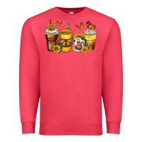 Cardinal butterfly coffee cups Premium Sweatshirt - Zillion Design Studio