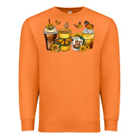 Carrot butterfly coffee cups Premium Sweatshirt - Zillion Design Studio