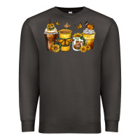 Smoke butterfly coffee cups Premium Sweatshirt - Zillion Design Studio