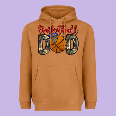 Basketball Dad Heavyweight Hoodie Designed By Zillion Design Studio