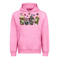 Fuchsia Pink army coffee Urban Hoodie - Jasminsmagicworld
